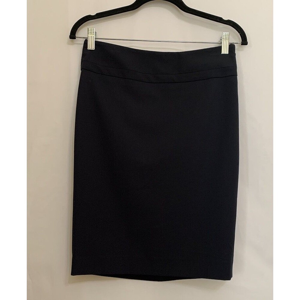 The Limited Collection Skirt Womens Size 0 Dark Navy Blue Pencil New